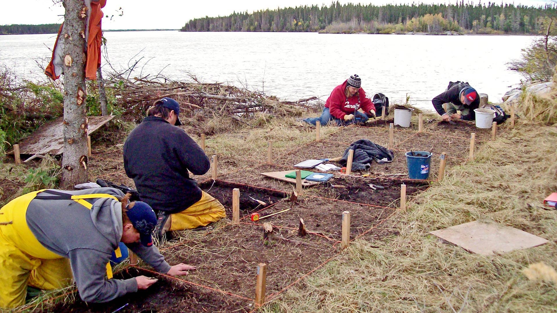 Keeyask Clarke Lake area excavation